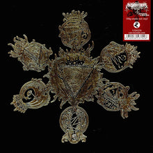 Load image into Gallery viewer, Sulphur Aeon - Seven Crowns And Seven Seals LP (Transparent Red & Black)