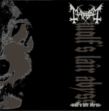 Load image into Gallery viewer, Mayhem - Wolf's Lair Abyss LP (Grey & Black Swirl)