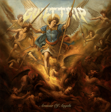 Load image into Gallery viewer, Guilt Trip - Armour Of Angels LP (Burnt Orange Vinyl)