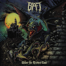 Load image into Gallery viewer, Bat - Under The Crooked Claw LP (Limited Edition Bottle Clear Black Marbled)
