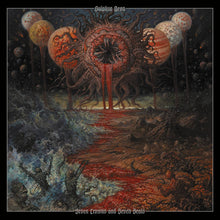Load image into Gallery viewer, Sulphur Aeon - Seven Crowns And Seven Seals LP (Transparent Red &amp; Black)
