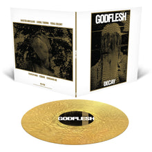 Load image into Gallery viewer, Godflesh - Decay LP (UK Exclusive Gold Nugget Vinyl)
